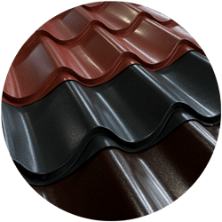 Навес из металлочерепицы