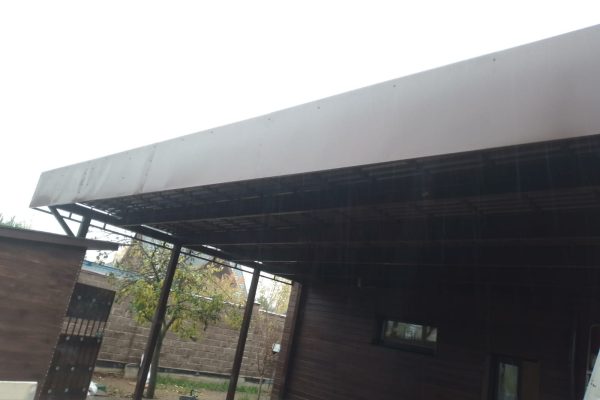 Навес односкатный