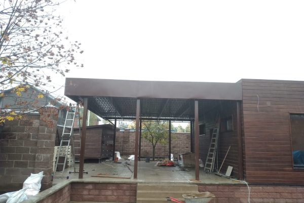 Навес односкатный