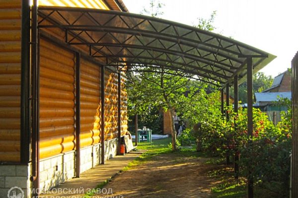 Навес из поликарбоната